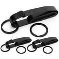 thumbnail image 2 of Qiilu Keychain Belt Buckle Key Holder Wear‑Resistant Compact Detachable Portable For, 2 of 8