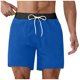 thumbnail image 1 of Pantalones Cortos de Cintura Elástica para Hombre Pantalones de Baño Impresos Respirables Secos Rápidos, Pantalones de Cintura Elástica para Hombre para la Playa Y Diarios, 1 of 9