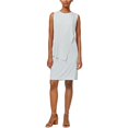 thumbnail image 2 of Vestido de tubo bar III Drapeado para Mujer Gris Mediano Vaina, 2 of 2
