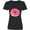 AB-Black, variant on Inktastic Pink Donut with Sprinkles Women's V-Neck T-Shirt