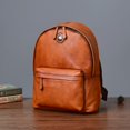 thumbnail image 1 of Mochila Cuero de vaca Real Natural para hombre, bolsa de viaje al aire libre para ocio diario, mochila escolar de gran capacidad para niños, mochilas de moda para hombre, 1 of 5