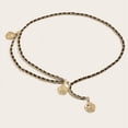 thumbnail image 5 of 1 Pc Small Fragrance Thin Belt Sweet Chain American Style Metal Waist Chain Black Women Metal Hook Adjustment Waist Chain Decorative Dress Waist, 5 of 7