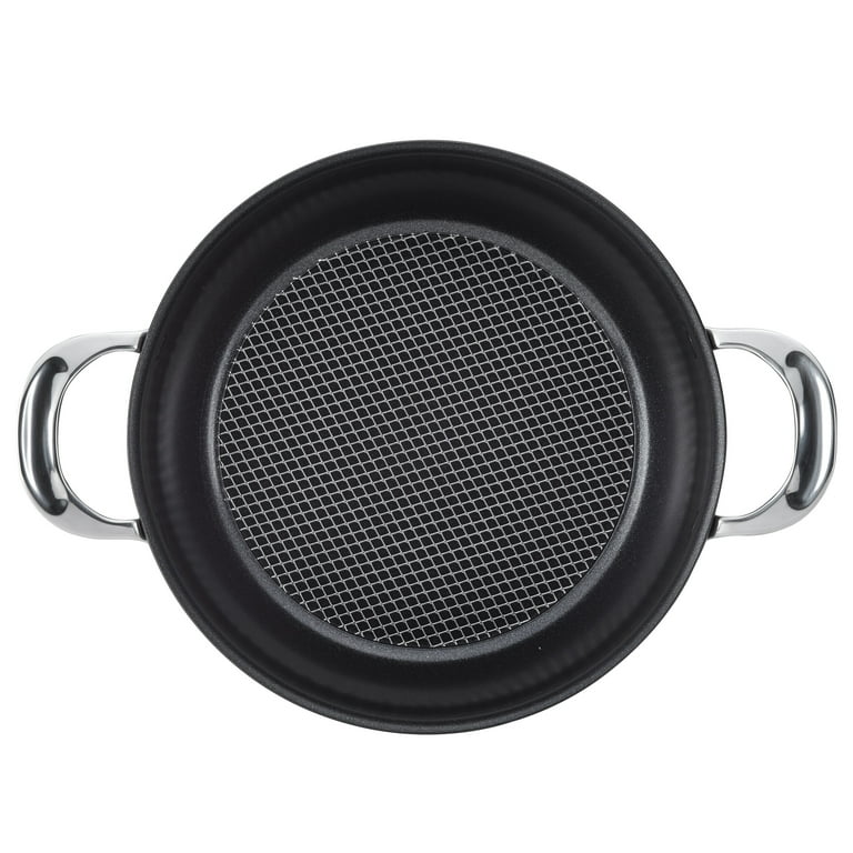 AnolonX Hybrid 7-Piece Nonstick Cookware Induction Pots and Pans Set -  Super Dark Gray - Yahoo Shopping