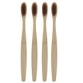 thumbnail image 3 of Soft Fibre Environmentally Wooden Toothbrush Bamboo Handle Toothbrush, 3 of 6