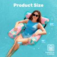 thumbnail image 4 of Sillones Inflables Flotantes Sloosh 2-Pack para Piscina, 4 of 8