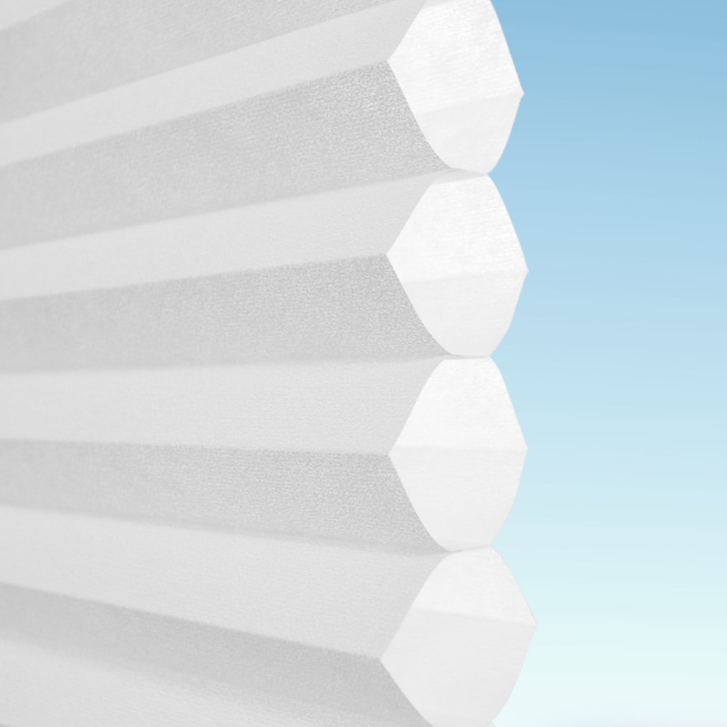 Richfield Studios Cordless Light Filtering Cellular Shade, Marshmallow