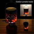 thumbnail image 5 of Calentador de gas para camping, estufa de camping, mini estufa portátil de camping, de acero inoxidable, para calentar y cocinar, ideal para acampar al aire libre y viajar en autocaravana., 5 of 5