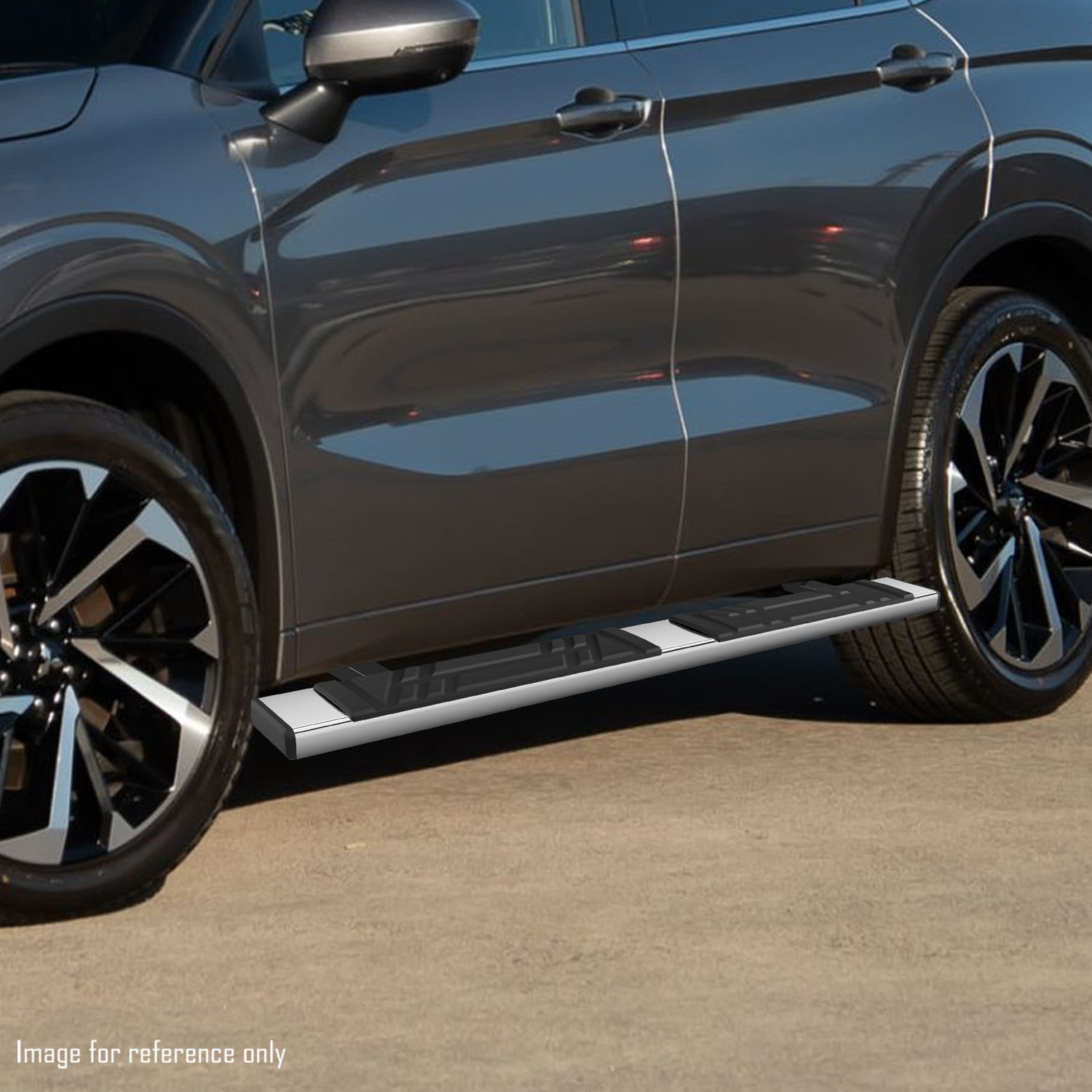 DNA Motoring 6.5" Side Step Nerf Bars Running Boards for 2022-2024 Mitsubishi Outlander