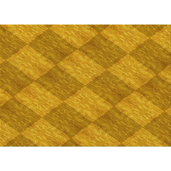 Ahgly Company Machine Washable Indoor Rectangle Transitional Sedona Brown Area Rugs, 5' x 8'