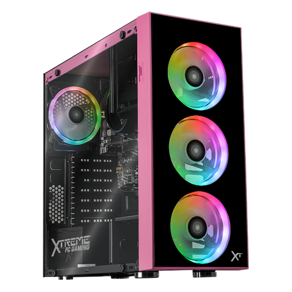 Xtreme PC Gaming AMD Radeon Vega Renoir Ryzen 7 5700G 16GB SSD 1TB WIFI Dragonfly Pink
