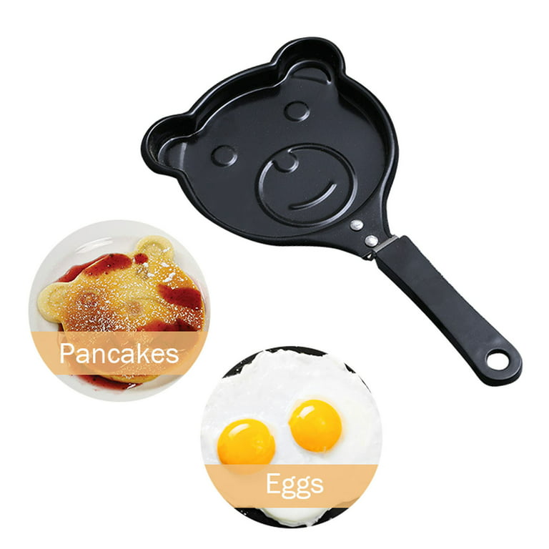 Silicone Flip Cooker Mint Stuff for Bedroom Cartoon Mini Egg Pancake Frying Pan Pancake Non Stick Cookware Saucepan Breakfast Maker Egg Frying Pan
