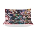 thumbnail image 3 of My Hero Academia My Hero Academia Duvet Cover Set 3-Piece Bedding Set Soft Warm And Comfortable Soft Bed Set with 1 Duvet Cover And 2 Pillowcases for Bedroom All Season 102"x90", 3 of 7