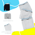 thumbnail image 3 of Boxer para niño BAMBI Calzon Corte Short Corto Suave y Comoda para niño Paquete de 4 Piezas, 3 of 3