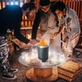 thumbnail image 4 of Christmas Tabletop Outdoor Wood-Burning Stove - Mini Fire Pit for Courtyard Party, Barbecue & Heating, Marshmallow Roasting Bonfire Stove, 4 of 6