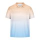 thumbnail image 4 of Camisetas de Manga Corta de los Hombres Casual Gradiente Solapa Botón Arriba Camiseta, Top Ligero para el Hogar, Uso Diario Y Cómodo, 4 of 5