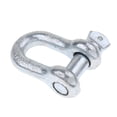 thumbnail image 1 of 1 Piece. Shackle D Buckle Pin Alloy Steel Rigging Galvanized 16mm, 1 of 8