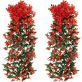 thumbnail image 1 of piezas de plantas artificiales Sayuri Rattan Ivy Vine Plant Plantas artificiales Vid Plantas artificiales Plantas artificiales al aire libre para boda Balcón Cocina, 1 of 5