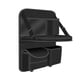 thumbnail image 1 of Organizador de asiento trasero de coche con bolsillo de almacenamiento y bandeja plegable para mesa, multifuncional. Negro, 1 of 9