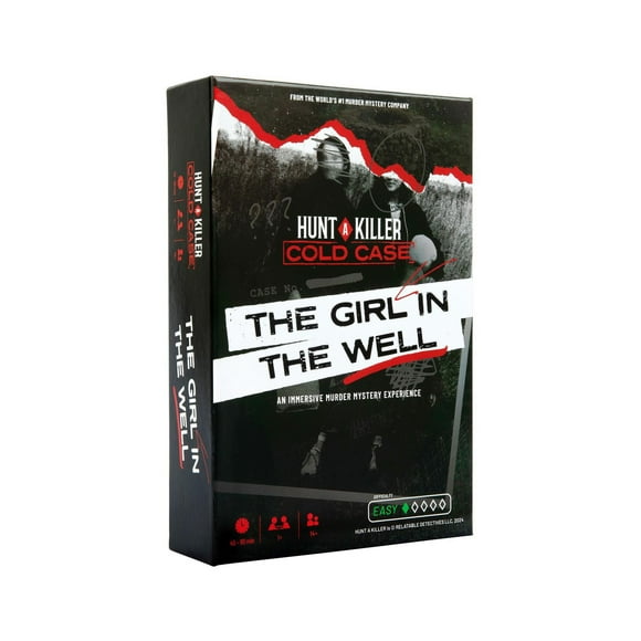 Hunt A Killer: Cold Case: Girl in The Well, Interactive Murder Mystery Game, for Ages 14+