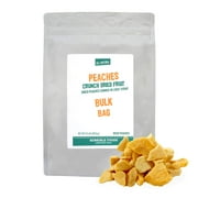 Freeze Dried Peach sliced from Canned in Light Syrup (3/8 inch) - 1 lb. Bag
