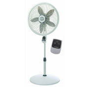 Lasko 18 Inch Elegance Performance Oscillating Pedestal Fan w/ Remote (2 Pack)