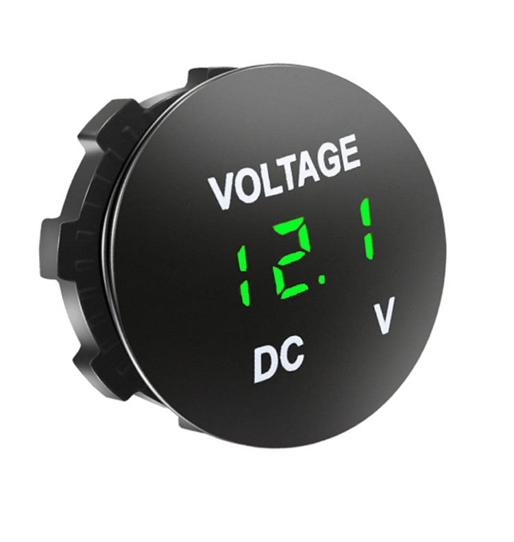 DC 12V-24V LED Panel Digital Voltage Volt Meter Display Voltmeter Motorcycle Car