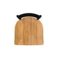 thumbnail image 3 of Holland Jackie XL 25" Counter Stool - Black/Medium Maple Seat, 3 of 4