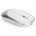 thumbnail image 4 of Chargable Mouse, Portable Convenient Practical  Mouse  for Desktop for Notebook for Office for Home White,Purple,Black,Silver, 4 of 8