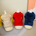 thumbnail image 5 of Small Dog Winter Warm 2-Legged Clothes - Harness-Friendly Outfit for Yorkshire Terrier, Teddy, Maltese, 5 of 6