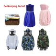 thumbnail image 2 of Protective Beekeeping Jacket Veil Smock Beekeeping Hat Sleeve Beekeeper Anti-bee Suit Anti-bee Bite Farming Clothing Coverall ,Comprehensive Protection, 2 of 5