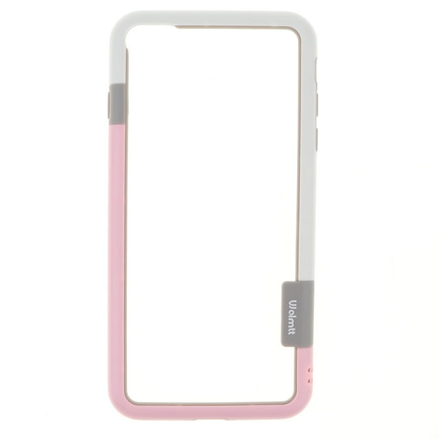 Funda De Silicona Para 7P / 8P Mejora Tu Rosa y blanco