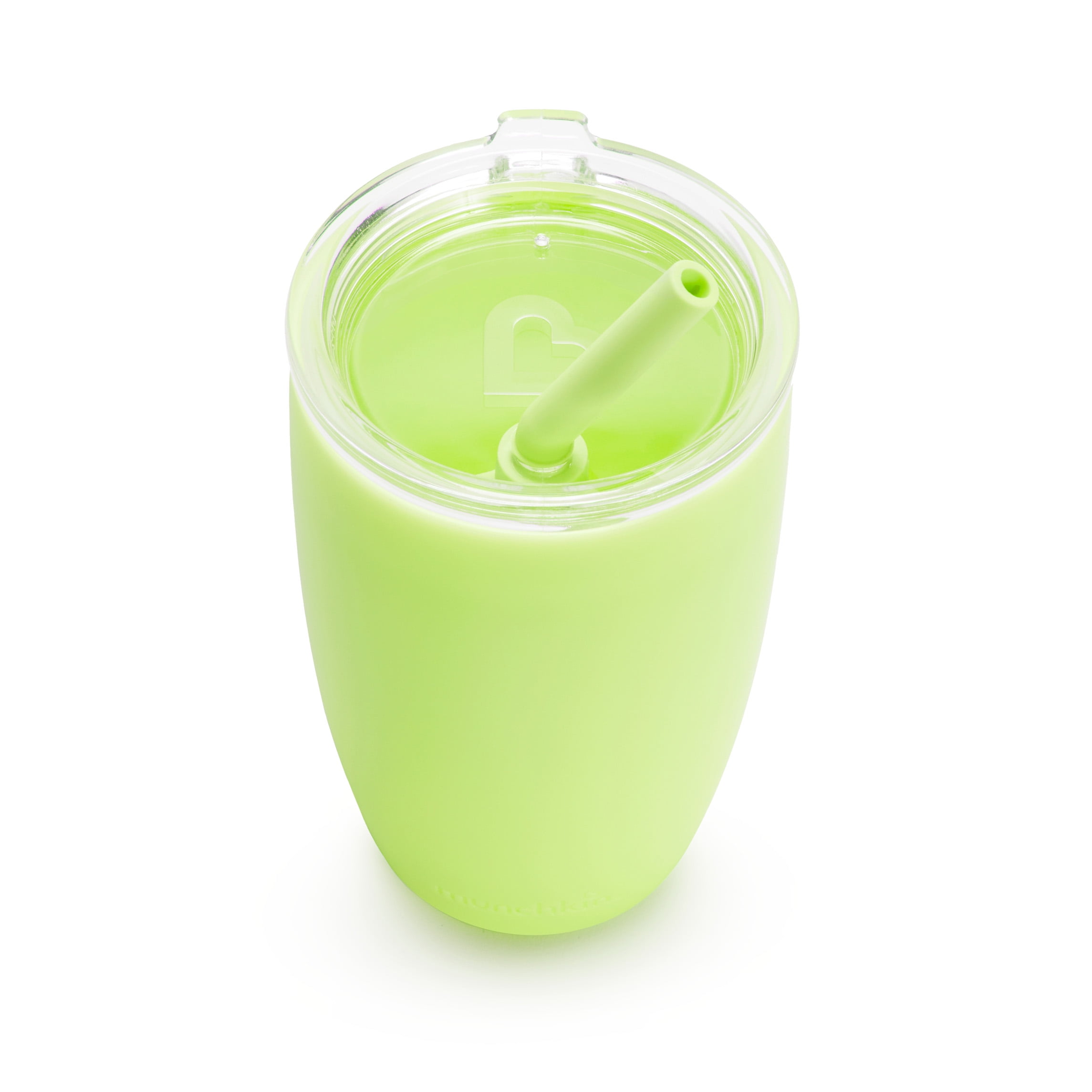 Munchkin® Simple Clean™ Toddler Straw Tumbler Sippy Cup, 10 oz, Blue/Green, 2 Pack, Unisex