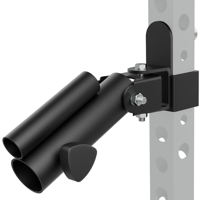 Synergee Landmine Attachment for 2x2 Power and Squat Racks. Fits Racks with 1" and 5/8" Holes. Rack-Mounted Landmine Trainer for Pressing, Rowing & Core Work. Compatible with 1" & 2" Barbells.