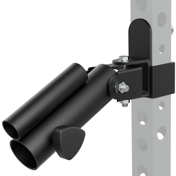 Synergee Landmine Attachment for 2x2 Power and Squat Racks. Fits Racks with 1" and 5/8" Holes. Rack-Mounted Landmine Trainer for Pressing, Rowing & Core Work. Compatible with 1" & 2" Barbells.