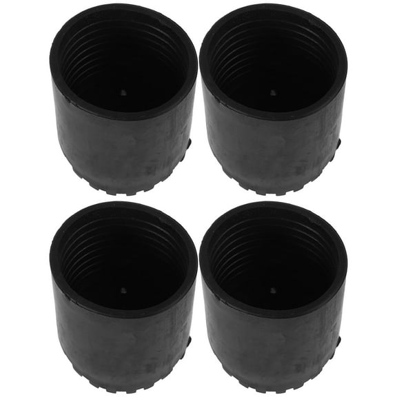 HOMEMAXS 4pcs Ladder Feet Covers For Extension Ladders Non-Slip Ladder Standoff Rubber End Caps Ladder Leg Non-Skid Covers Rubber Step Ladder Accessories