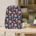 thumbnail image 5 of Gaeub Rainbow Unicorn And Cat Icecream Print Clear Backpack ,Clear Transparent Backpack, PVC Bag with Side Pockets,for Concert, Beach, Work, Travel & Sporting, 5 of 7