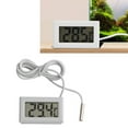 thumbnail image 5 of Mini LED Display Black Digital Temperature Meter Probe Sensor Digital LCD Thermometer for Fridge, Aquarium, Poultry, Reptile, Incubator, Greenhouse, 5 of 9