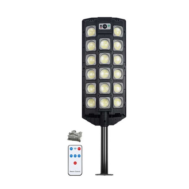 Bewildely Luz de pared Sensor recargable Cuerpo Inducción Solar Lámpara automática ajustable Impermeable Equipo de iluminación resistente a la Iluminación y accesorios Tipo 1 12 Lámpara Metal Bewildely HA073713-11