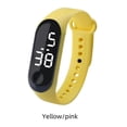 thumbnail image 5 of Reloj digital LED blanco, moderno, resistente al agua, para estudiantes, personalizado, creativo, informal, para deportes al aire libre, 5 of 5
