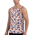 thumbnail image 2 of Easygdp Leopard Print (2) Men's Tank Top, Sleeveless Muscle T Shirts, Breathable, Quick-Dry, Loose for Gym, Running, Fitness - XX-Large, 2 of 9