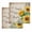 Yellow, variant on Sunflower Kitchen Dish Towels for Drying Dishes Set of 3, Yellow Flowers Summer Botanical Wooden Waffle Weave Microfiber Hand Tea Bathroom Towels Quick Dry & Absorbent Towel 15.7x23.6