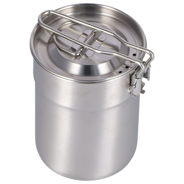 ESTINK Outdoor Coffee Maker Cup 1L Camping Cooking Pot With Foldable