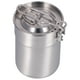 thumbnail image 4 of Taza para cafetera al aire libre, olla de cocina para acampar de 1L con tapa con mango plegable para senderismo, 4 of 14