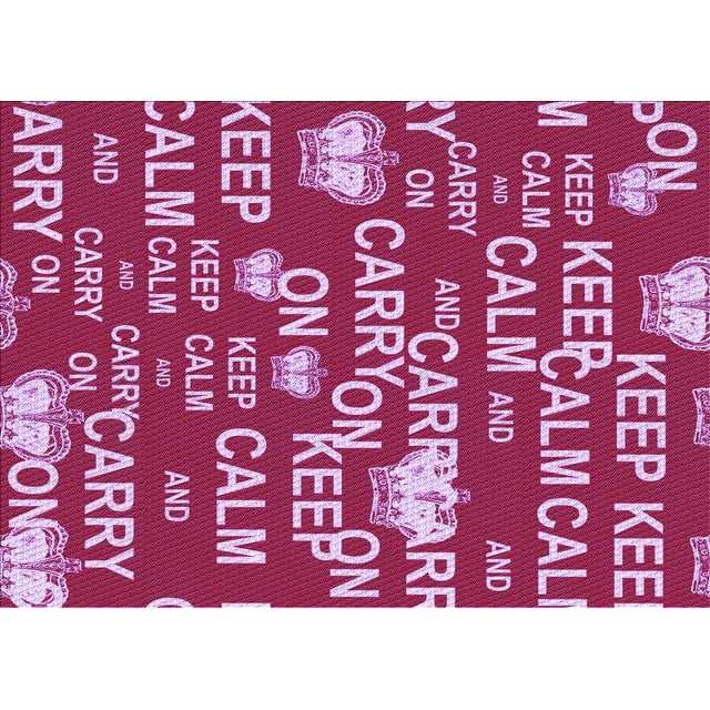 Ahgly Company Tapis d'Intérieur Rectangulaire Transitionnel Lavable à la Machine, Rouge Framboise, 5 Pieds x 8 Pieds