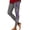 Gray, variant on Weebloom Christmas Leggings Women Soft Brushed Xmas Day Pants Ankle-Length Black Yoga Pants Red L