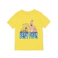 thumbnail image 4 of SpongeBob SquarePants Big Boys' 3-Pack Short Sleeve T-Shirts Red Yellow Dark Grey, 4 of 7