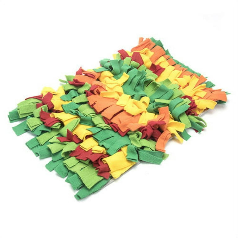 Cheers.US Pet Snuffle Mat for Dogs Sniff Mat Nosework Feeding Mat