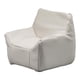 thumbnail image 3 of Sofá individual en miniatura con respaldo, sillón de lectura decorativo en miniatura para Blanco, 3 of 8