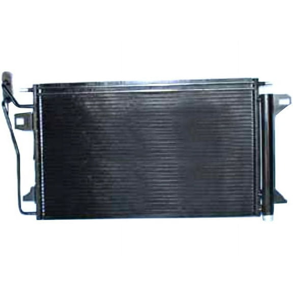 A/C Condenser - Compatible with 2007 - 2012 Lincoln MKZ Base Sedan 3.5L V6 2008 2009 2010 2011