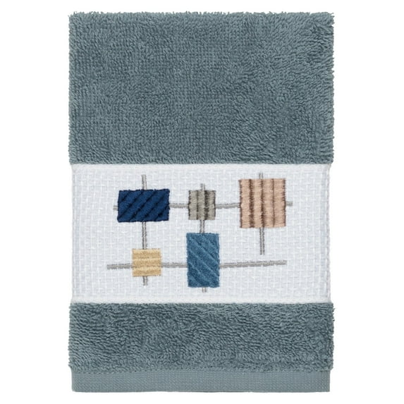 Linum Home Textiles Khloe Embellished Turkish Cotton Washcloth
